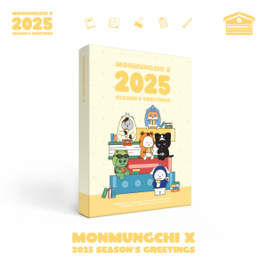 Monsta X - 2025 Seasons Greetings (Monmungchi) + Photocards ryhmässä MERCHANDISE / Merch / Kommande / K-Pop @ Bengans Skivbutik AB (5572241)