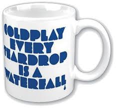 Coldplay - Every Teardrop Is A Waterfall - Boxed Mug ryhmässä MERCHANDISE / Merch / Pop-Rock @ Bengans Skivbutik AB (5572257)