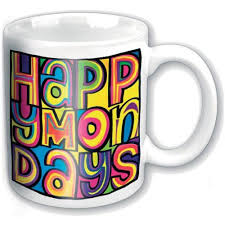 Happy Mondays - Dayglo Logo - Boxed Mug ryhmässä MERCHANDISE / Merch / Pop-Rock @ Bengans Skivbutik AB (5572274)