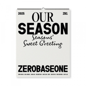 Zerobaseone - 2025 Wall Calendar (Our Season) ryhmässä MERCHANDISE / Merch / Kommande / K-Pop @ Bengans Skivbutik AB (5572760)