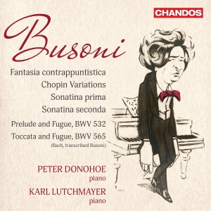 Peter Donohoe Karl Lutchmayer - Busoni: Fantasia Contrappuntistica ryhmässä CD / Kommande / Klassiskt @ Bengans Skivbutik AB (5573234)