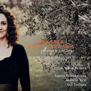 Maria Palaska - Melodia Mediterranea - Folk Songs I ryhmässä CD / Kommande / Klassiskt @ Bengans Skivbutik AB (5573255)