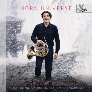 Herve Joulain Sinfonietta Riga Cha - Horn Universe – Works For Horn, Ten ryhmässä CD / Kommande / Klassiskt @ Bengans Skivbutik AB (5573645)