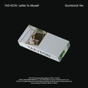 Taeyeon - Letter To Myself (Gumbook Ver.) ryhmässä MERCHANDISE / Merch+Code / Kommande / K-Pop @ Bengans Skivbutik AB (5573711)