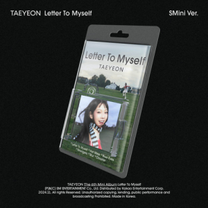 Taeyeon - Letter To Myself (SMini Ver.) ryhmässä ME SUOSITTELEMME / Perjantain julkaisut / Perjantai 13 joulukuuta 2024 @ Bengans Skivbutik AB (5573712)