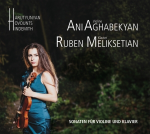 Ani Aghabekyan Ruben Meliksetian - Sonatas For Violin And Piano ryhmässä CD / Klassiskt @ Bengans Skivbutik AB (5573739)