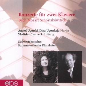 Anatol Ugorski Dina Ugorskaja Vla - Bach/Mozart/Shostakovich - Concerto ryhmässä CD @ Bengans Skivbutik AB (5573859)