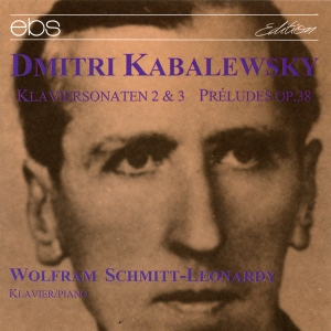 Wolfram Schmitt-Leonardy - Dmitry Kabalevsky - Piano Sonatas N ryhmässä ME SUOSITTELEMME / Joululahjavinkki: CD @ Bengans Skivbutik AB (5573866)