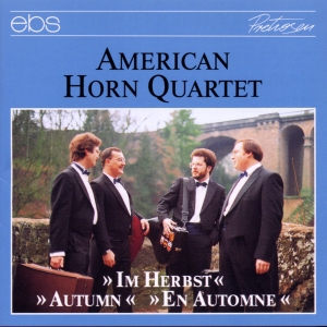 American Horn Quartet - Im Herbst ryhmässä CD @ Bengans Skivbutik AB (5573876)