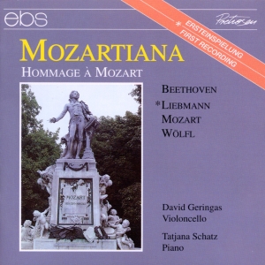 David Geringas Tatjana Schatz - Mozartiana - Hommage À Mozart ryhmässä ME SUOSITTELEMME / Joululahjavinkki: CD @ Bengans Skivbutik AB (5573882)