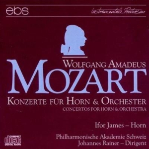 Ifor James Johannes Rainer Philha - W A Mozart: Horn Concertos ryhmässä CD / Klassiskt @ Bengans Skivbutik AB (5573891)