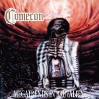 Comecon - Megatrends In Brutality (Red Black ryhmässä VINYYLI / Kommande / Hårdrock @ Bengans Skivbutik AB (5574087)