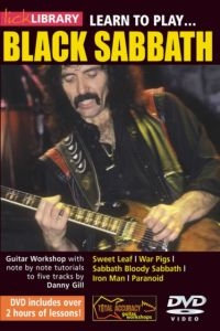 Black Sabbath - Lick Library: Learn To Play ryhmässä Musiikki-DVD & Bluray @ Bengans Skivbutik AB (5574213)