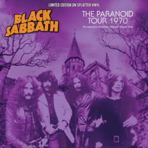 Black Sabbath - Paranoid 1970 (Splatter Vinyl) ryhmässä VINYYLI / Hårdrock @ Bengans Skivbutik AB (5574235)