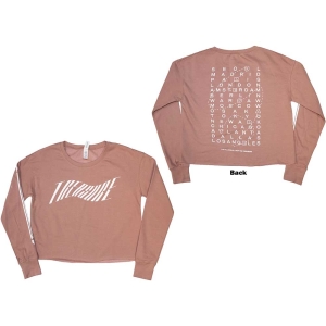 Ateez  - Sweatshirt Small Uni: Fellowship Map The Treasure Crop (Back Print & Ex-Tour) (Small) ryhmässä MERCHANDISE / T-paita / Nyheter / K-Pop @ Bengans Skivbutik AB (5574326)