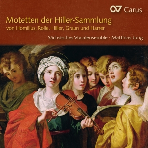 Sächsisches Vocalensemble - Motets Of The Hiller-Collection ryhmässä ME SUOSITTELEMME / Joululahjavinkki: CD @ Bengans Skivbutik AB (5574453)