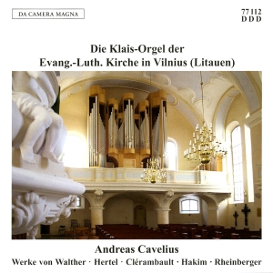 Cavelius Andreas - The Klais Organ Of The Lutheran Chu ryhmässä ME SUOSITTELEMME / Joululahjavinkki: CD @ Bengans Skivbutik AB (5574867)