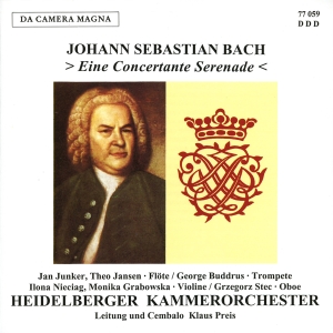 J. S. Bach - Eine Concertante Serenade ryhmässä ME SUOSITTELEMME / Joululahjavinkki: CD @ Bengans Skivbutik AB (5574872)