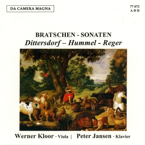 Werner Kloor Peter Jansen - Sonatas For Viola ryhmässä CD / Klassiskt @ Bengans Skivbutik AB (5574889)