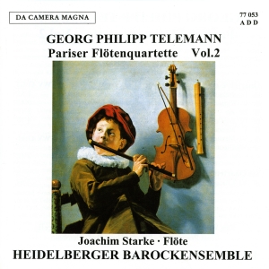 Telemann G P - Flute Quartets, Vol. 2 ryhmässä ME SUOSITTELEMME / Joululahjavinkki: CD @ Bengans Skivbutik AB (5574896)