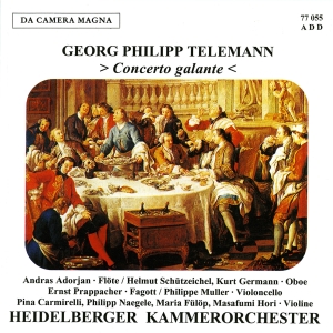 Telemann G P - Concerto Galante ryhmässä ME SUOSITTELEMME / Joululahjavinkki: CD @ Bengans Skivbutik AB (5574897)