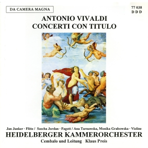 Vivaldi - Concerti Con Titulo ryhmässä CD / Klassiskt @ Bengans Skivbutik AB (5574982)