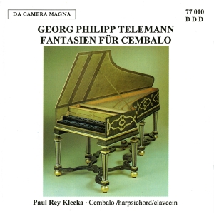 Telemann G P - Fantasias For Harpsichord ryhmässä ME SUOSITTELEMME / Joululahjavinkki: CD @ Bengans Skivbutik AB (5574996)