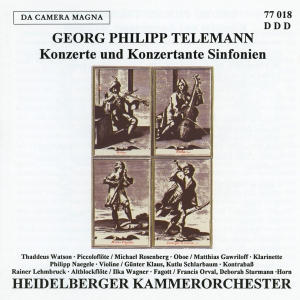 Telemann G P - Various Concertos ryhmässä ME SUOSITTELEMME / Joululahjavinkki: CD @ Bengans Skivbutik AB (5575001)