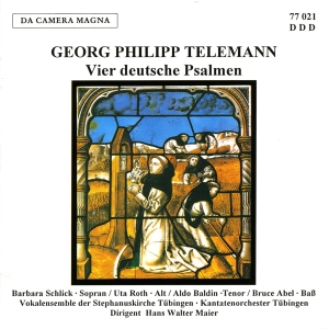 Telemann G P - 4 Deutsche Psalmen (100/111/117/121 ryhmässä ME SUOSITTELEMME / Joululahjavinkki: CD @ Bengans Skivbutik AB (5575004)