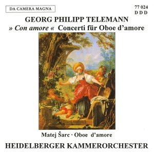 Telemann G P - Concertos For Oboe D'amore ryhmässä ME SUOSITTELEMME / Joululahjavinkki: CD @ Bengans Skivbutik AB (5575007)