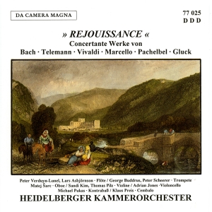 Heidelberger Kammerorchester - Rejouissance ryhmässä CD / Klassiskt @ Bengans Skivbutik AB (5575008)