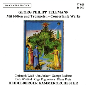 Telemann G P - Mit Flöten & Trompeten - Concertant ryhmässä ME SUOSITTELEMME / Joululahjavinkki: CD @ Bengans Skivbutik AB (5575009)