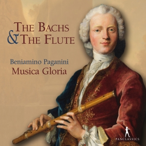 Beniamino Paganini Musica Gloria - The Bachs & The Flute ryhmässä ME SUOSITTELEMME / Joululahjavinkki: CD @ Bengans Skivbutik AB (5575025)