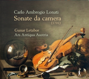 Carlo Ambrogio Lonati - Sonate Da Camera - Nos. 1, 2, 3 & 6 ryhmässä CD / Klassiskt @ Bengans Skivbutik AB (5575081)