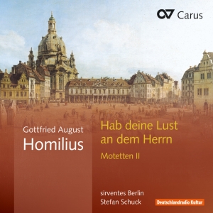 Homilius - Gottfried August Homilius - Motets ryhmässä ME SUOSITTELEMME / Joululahjavinkki: CD @ Bengans Skivbutik AB (5575089)