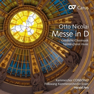 Nicolai - Otto Nicolai - Mass In D Major/Sacr ryhmässä ME SUOSITTELEMME / Joululahjavinkki: CD @ Bengans Skivbutik AB (5575108)