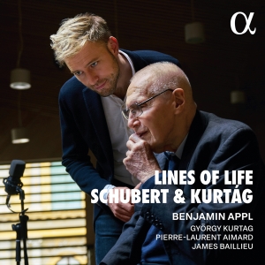 Benjamin Appl - Schubert & Kurtag: Lines Of Life ryhmässä CD / Kommande / Klassiskt @ Bengans Skivbutik AB (5575292)