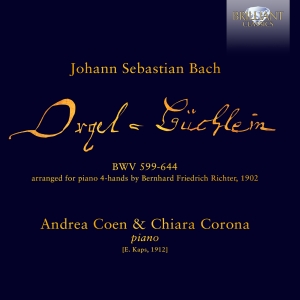 J.S. Bach - Orgelbuchlein, Bwv 599-644 Arranged ryhmässä CD / Kommande / Klassiskt @ Bengans Skivbutik AB (5575324)