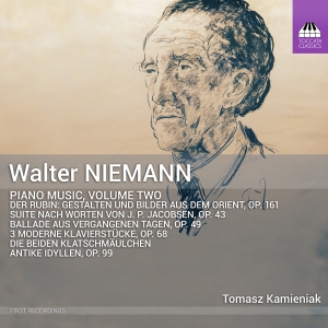 Walter Niemann - Piano Music, Vol. 1 ryhmässä CD / Kommande / Klassiskt @ Bengans Skivbutik AB (5575425)