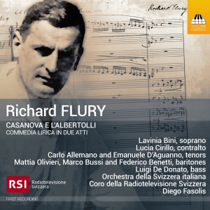 Richard Flury - Casanova E L'albertolli, Comedia Li ryhmässä CD / Kommande / Klassiskt @ Bengans Skivbutik AB (5575458)