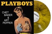 Chet Baker & Art Pepper - Playboys (Yellow Marbled Vinyl Lp) ryhmässä VINYYLI / Nyheter / Jazz @ Bengans Skivbutik AB (5575529)