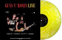 Guns N' Roses - Live In New York City, 1988 (Yellow ryhmässä VINYYLI / Nyheter / Hårdrock @ Bengans Skivbutik AB (5575574)