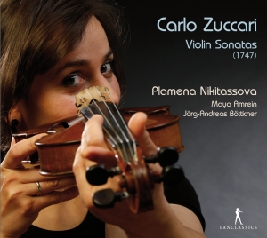 Carlo Zuccari - Violin Sonatas ryhmässä CD / Klassiskt @ Bengans Skivbutik AB (5575776)