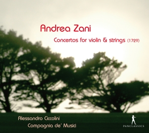 Andrea Zani - Concertos For Violin & Strings (172 ryhmässä CD @ Bengans Skivbutik AB (5575785)