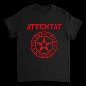 Attentat - Pilsner, Punk & Poesi ryhmässä MERCHANDISE / T-paita / Punk @ Bengans Skivbutik AB (5575904r)