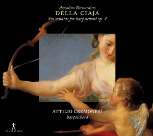 A.B. Della Ciaja - Six Sonatas For Harpsichord Op. 4 ryhmässä CD / Klassiskt @ Bengans Skivbutik AB (5575946)