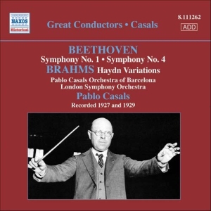 Beethoven: Casals - Symphonies Nos.1 & 4 ryhmässä Externt_Lager / Naxoslager @ Bengans Skivbutik AB (557613)