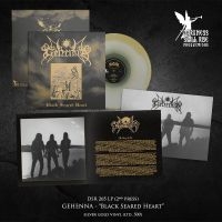 Gehenna - Black Seared Heart (Silver/Gold Vin ryhmässä VINYYLI / Kommande / Hårdrock @ Bengans Skivbutik AB (5577043)