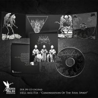 Hell Militia - Canonisation Of The Foul Spirit (Di ryhmässä CD / Kommande / Hårdrock @ Bengans Skivbutik AB (5577217)