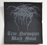 Darkthrone - Patch - True Norwegian Black Metal ryhmässä MERCHANDISE / Accessoarer / Hårdrock @ Bengans Skivbutik AB (5577296)